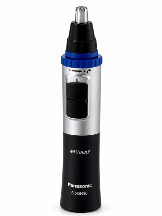 Триммер Panasonic ER-GN30 для носа и ушей, моющийся, с лезвиями из нержавеющей стали