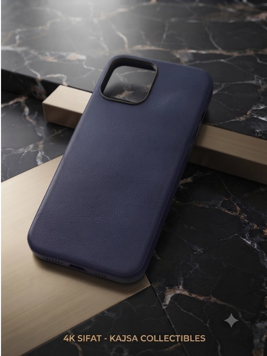 Премиальный кожаный чехол для iPhone 12 Pro Max, ударопрочная защитная накладка - 