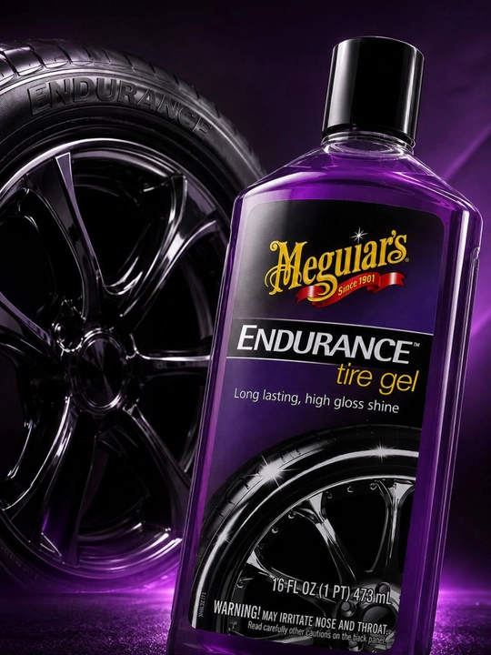 Meguiar's Endurance Tire Gel 473 ml – Shinalar uchun qoraytiruvchi va yaltiroq gel