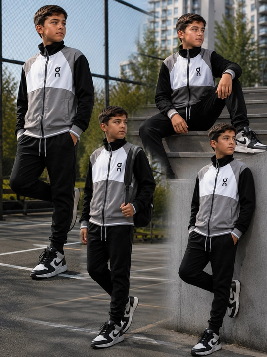 O‘g‘il bolalar uchun sport kostyumi – Zamonaviy dizayn, qulay va sifatli, 8–12 yosh