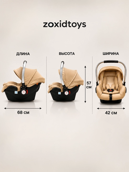 Детское автокресло ISOFIX (0-36кг) и автолюлька (0-13кг) от бренда POPYPAPA, KIDILO