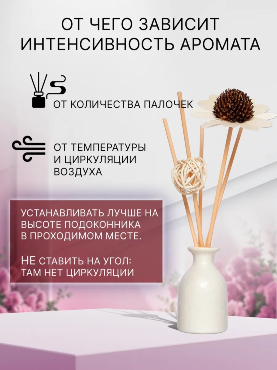 Освежитель воздуха для дома, автомобиля и офиса, диффузор с палочками, NS-01