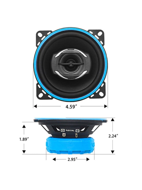 RCX4 Echo Series 4 dyuymli avtomobil akustik tizimi