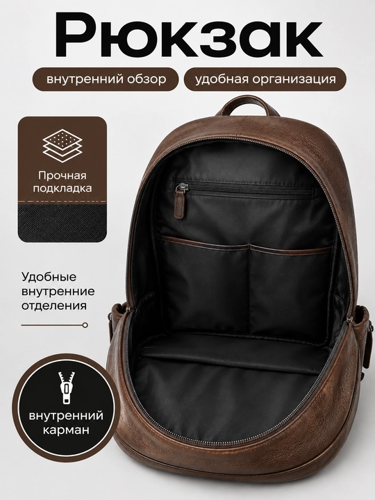 Рюкзак мужской городской для школы