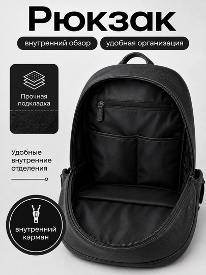 Рюкзак мужской городской для школы