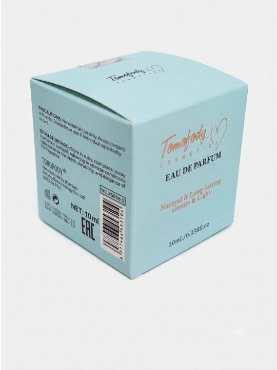 TOMOFODY Eau de Parfum 10 ml — feromonli ayollar atiri, uzoq saqlanuvchi parfum