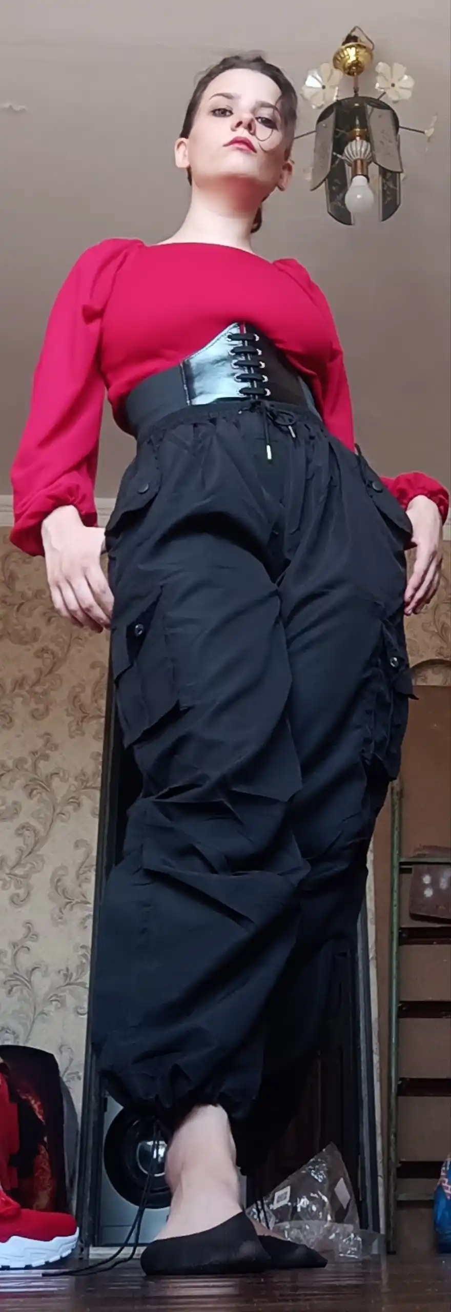 Женские брюки карго