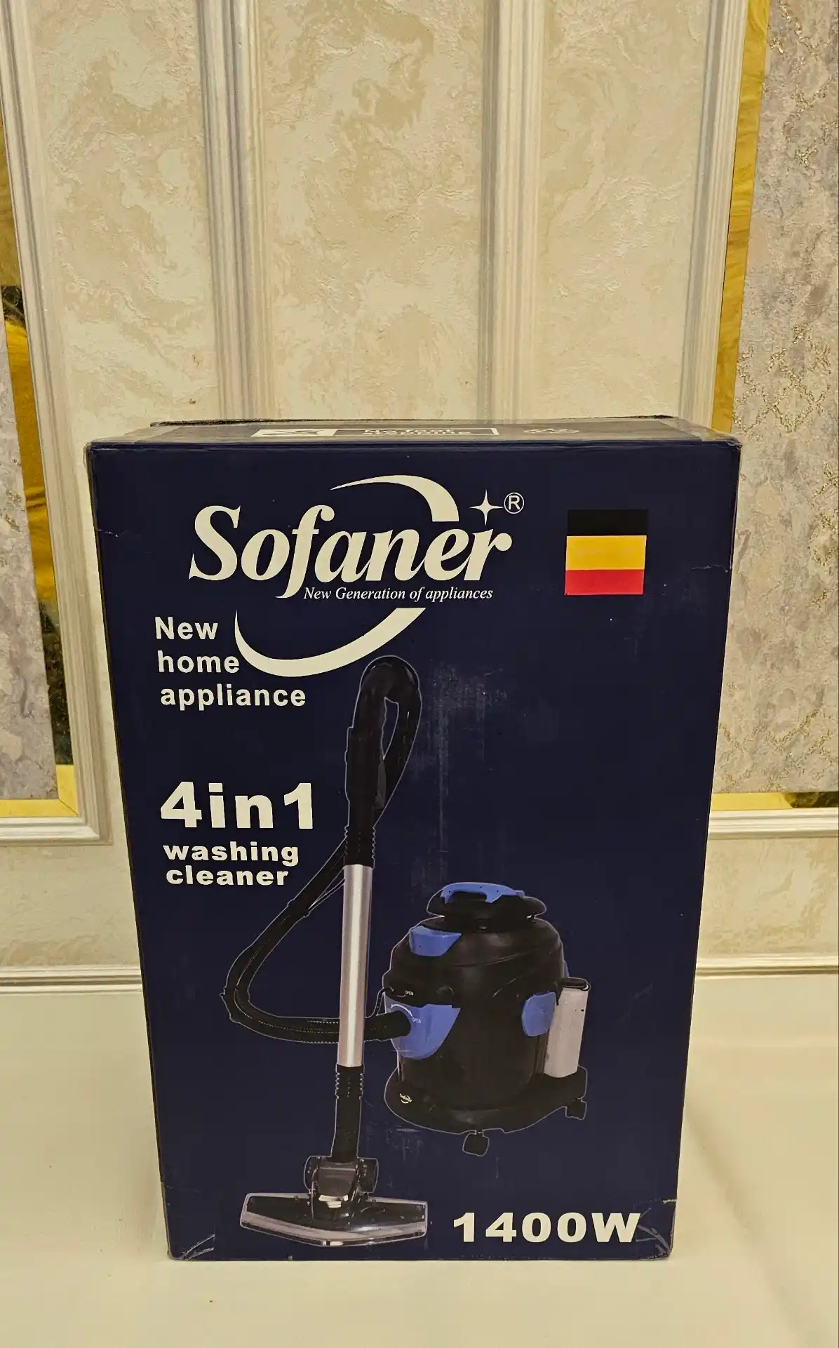 Моющий пылесос Sofaner 4 в 1, сухая и влажная уборка, HEPA-фильтр, бак 15 л