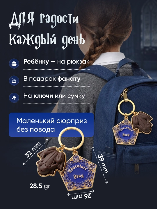 Брелок для ключей Гарри Поттер, Майнкрафт