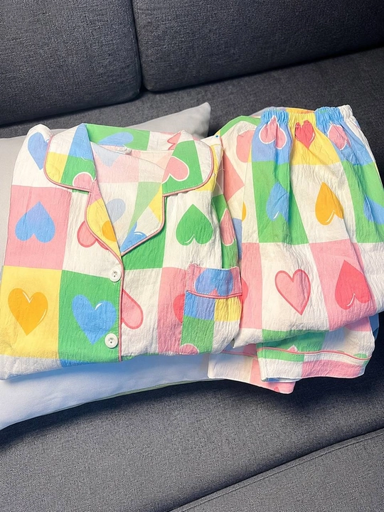 Ayollar uchun uzun yengli uzun shimli pijama – kuz, qish va bahor uchun