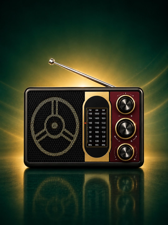 Radio GOLON RX-001UAR portativ radiopriyomnik Bluetooth FM AM SW USB SD qora - 