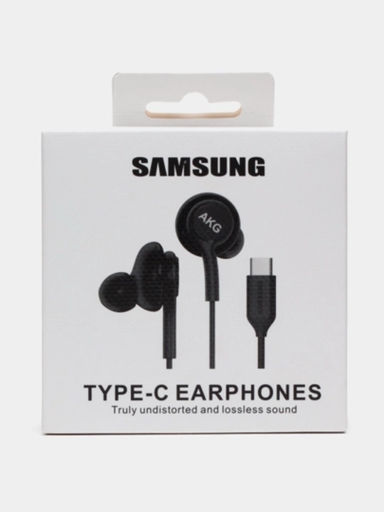 Samsung AKG Type-C simli quloqchinlari Hi-Fi stereo ovozi va shovqinni kamaytirish bilan