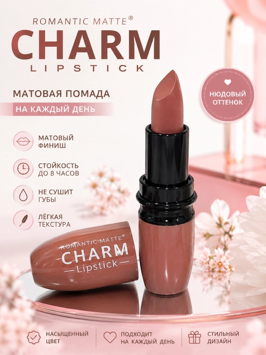 CHARM lab bo‘yog‘i xira, chidamli, to‘q rangli, yengil tuzilishga ega - 