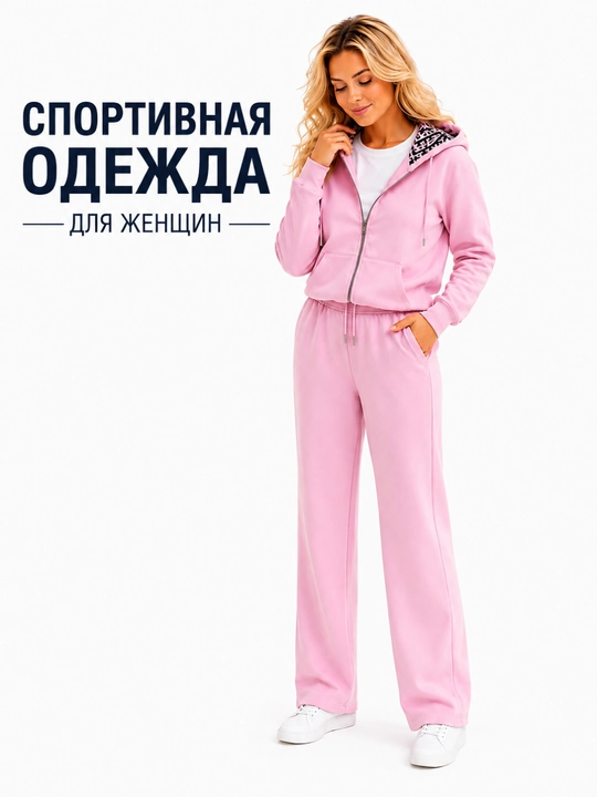 Ayollar sport kiyimi ikki qismli to'plam sport komplekt ayollar kiyimi kapyushon va shimli
