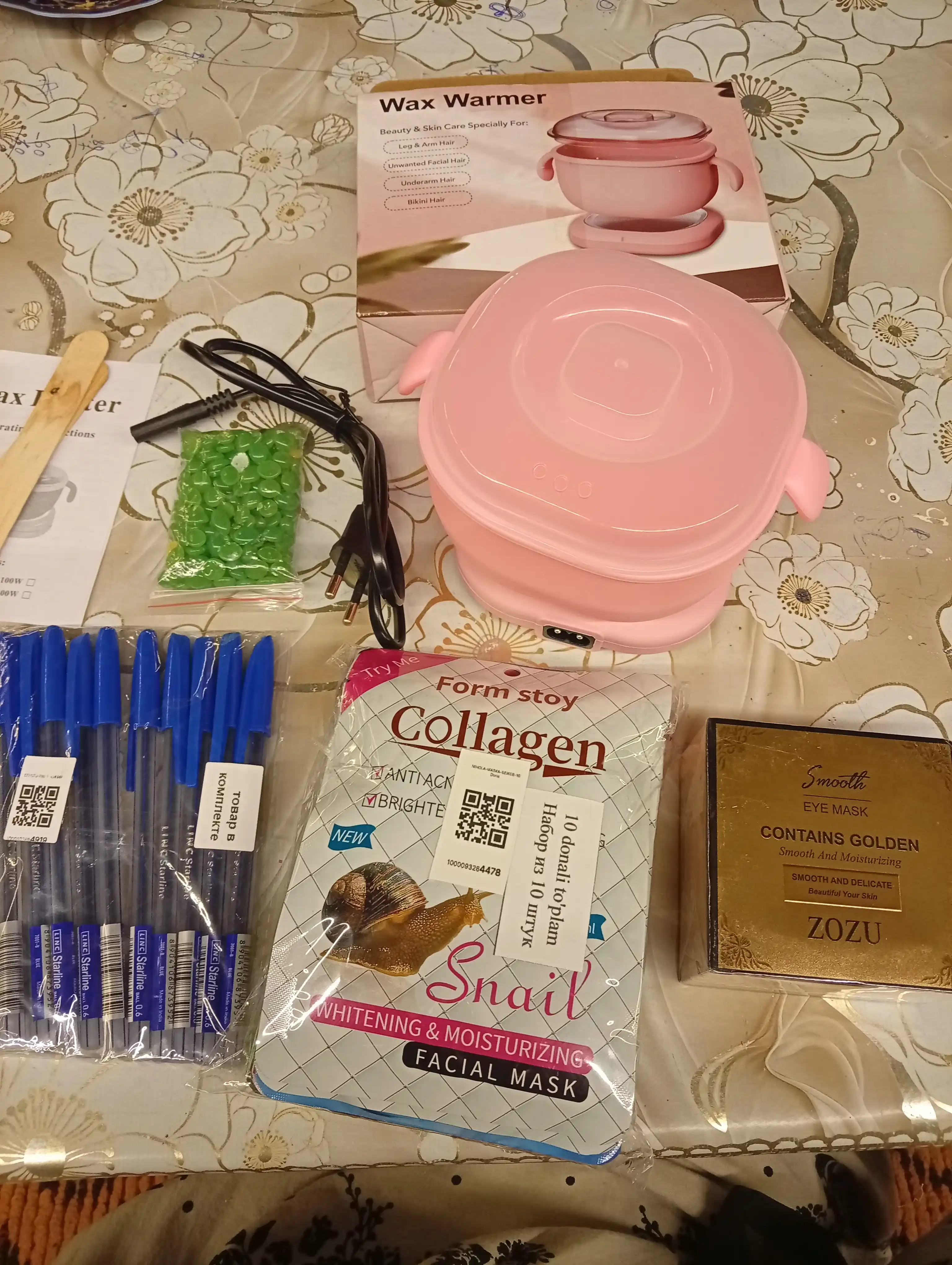 Ko‘z osti uchun kollagenli gidrogel patchi, shish va qora halqalarga qarshi