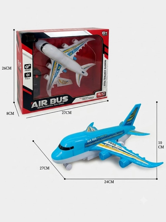 Радиоуправляемый игрушечный самолет AIR CRAFT с реалистичным дизайном и внешним видом - 