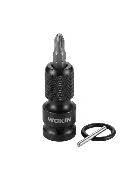 WOKIN zarbli bita ushlagich adapteri (1/2" - 1/4") shtift bilan - 