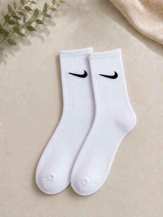 Белые и цветные длинные спортивные носки, Nike, набор из 1-3- 5 штук, 41-44