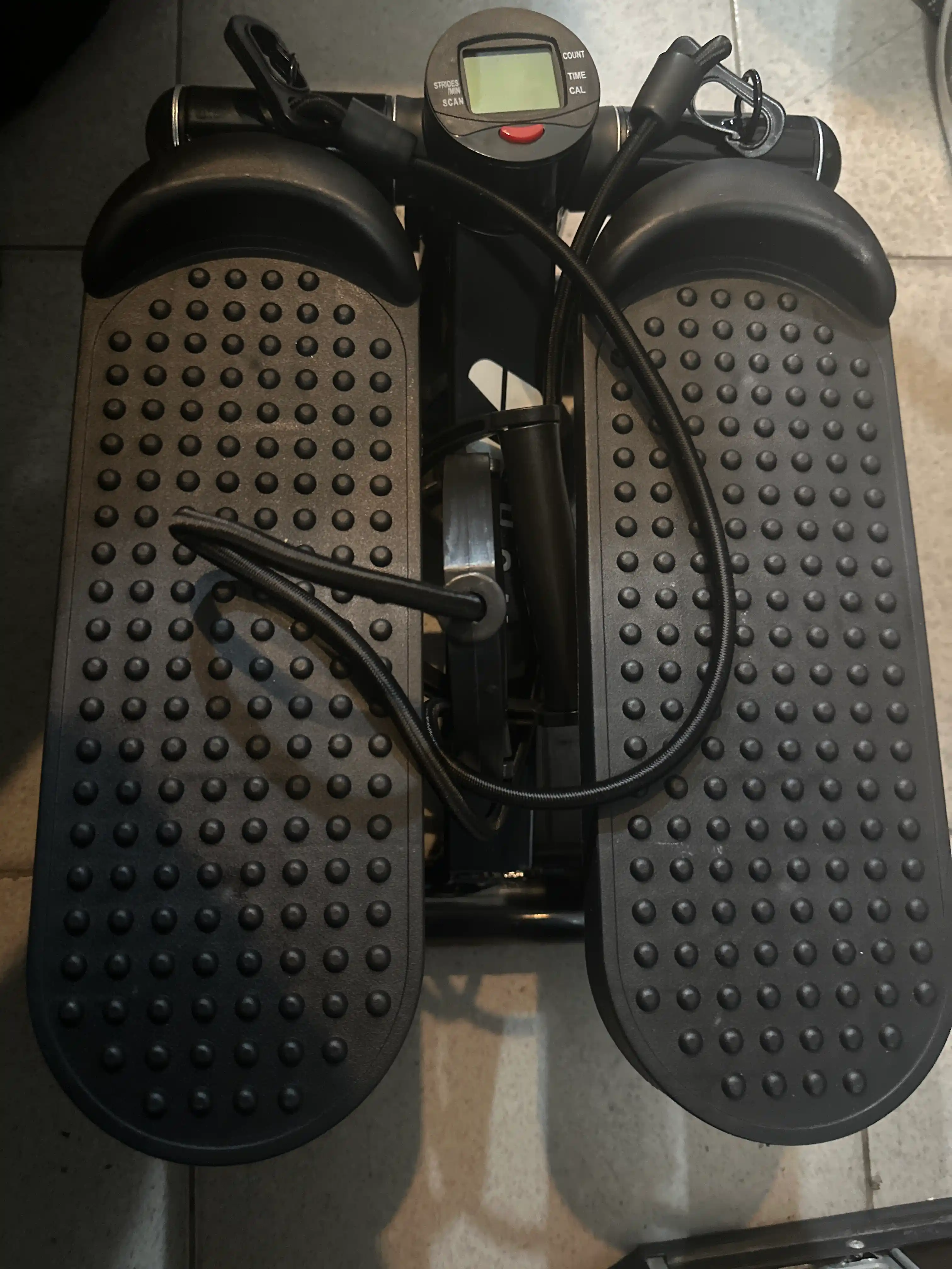 Stepper buriluvchi trenajor Homex – oyoq, son, bel va press mushaklari uchun, espanderli