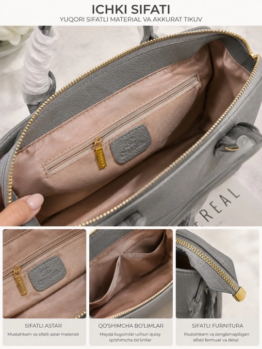 Ayollar sumkasi, shopper, qo’l sumkasi, krossbodi, yelkama, premium, klassik