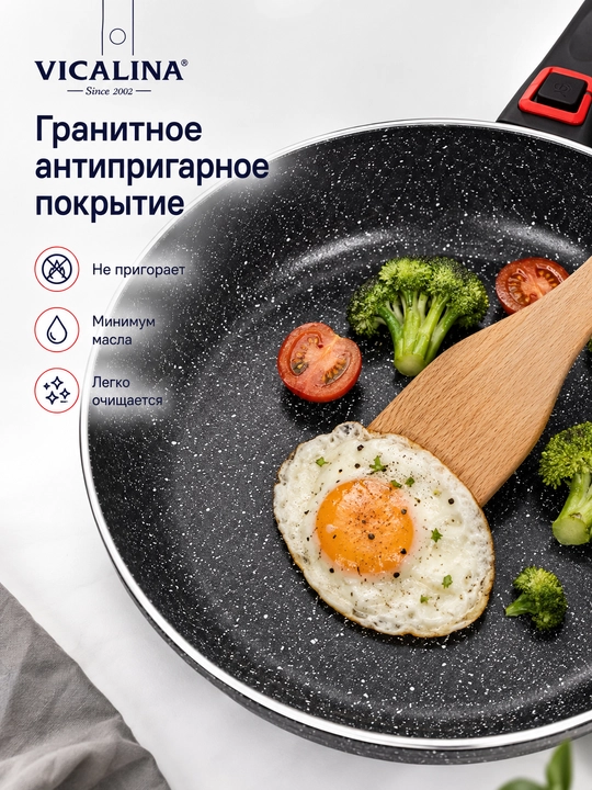 Сковорода 3 в 1 для завтрака, антипригарная, с 3 секциями, для яиц и блинов