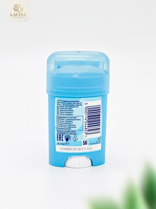 Krem antiperspirant dezodorant Secret Cream Stick, LAVINE, terga qarshi stik, 40 ml