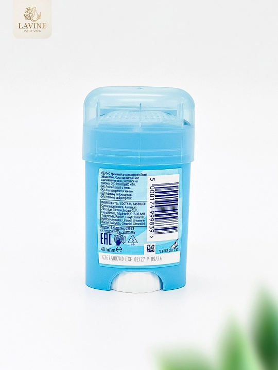 Krem antiperspirant dezodorant Secret Cream Stick, LAVINE, terga qarshi stik, 40 ml