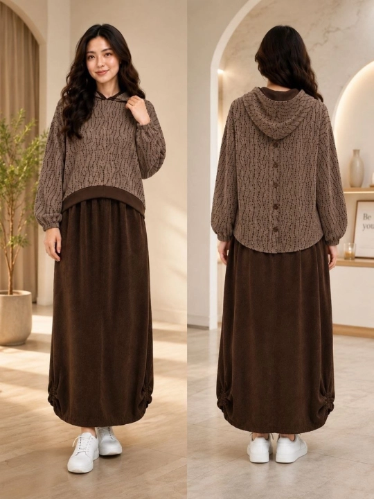 Ayollar dvoykasi komplekti, kostyumi Ayollar xudi, yubka shim to‘plami,l 46-50 xxl 50-56