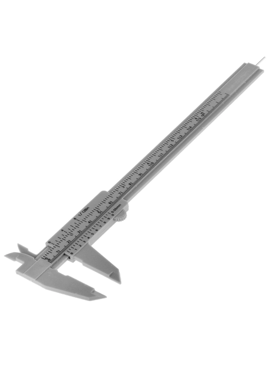 Plastik kaliper LOM 150 mm, aniqligi 0,05 mm, chuqurlik va o'lchamlarni o'lchash