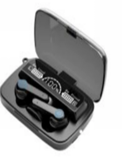 Mikrofonli simsiz quloqchinlar, Bluetooth, USB Type-C, qora, mat qora