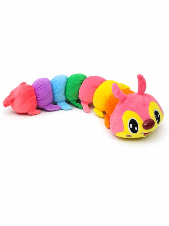 Мягкая игрушка, гусеница, плюшевая игрушка