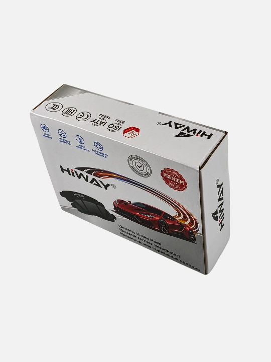 HiWAY колодки тормозные передние керамические CHEVROLET CAPTIVA 1-4