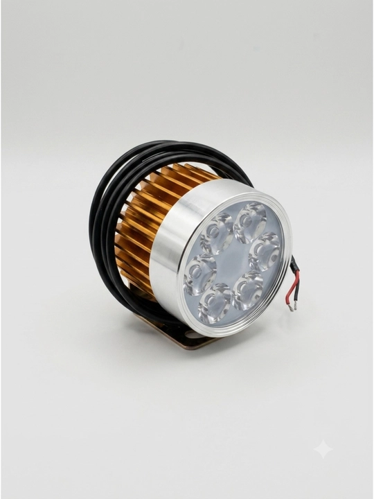 LED фара для мотоцикла и скутера 4 LED, 12V, 16W, IP67, яркий свет