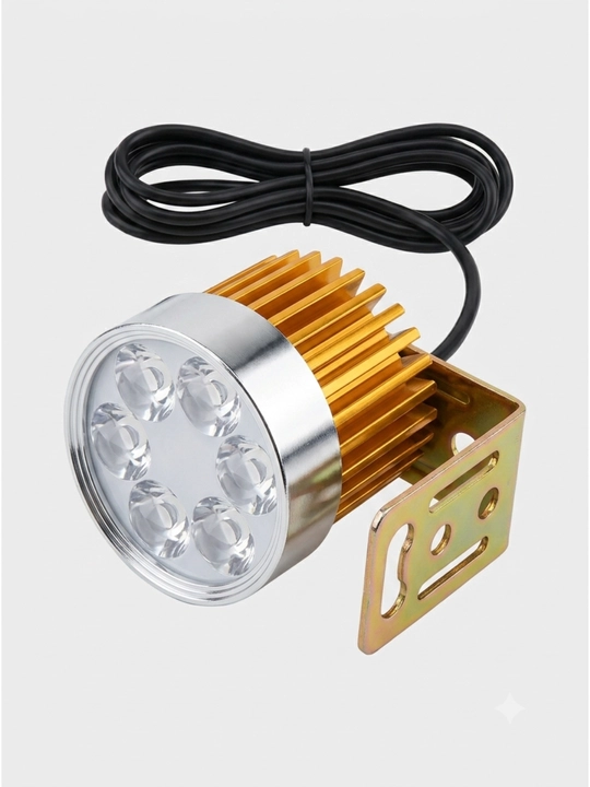 LED фара для мотоцикла и скутера 4 LED, 12V, 16W, IP67, яркий свет