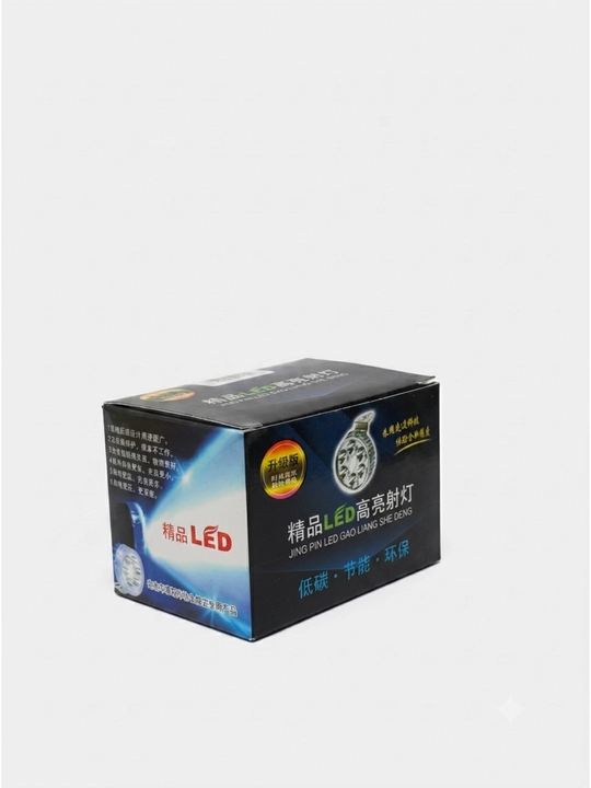 LED фара для мотоцикла и скутера 4 LED, 12V, 16W, IP67, яркий свет
