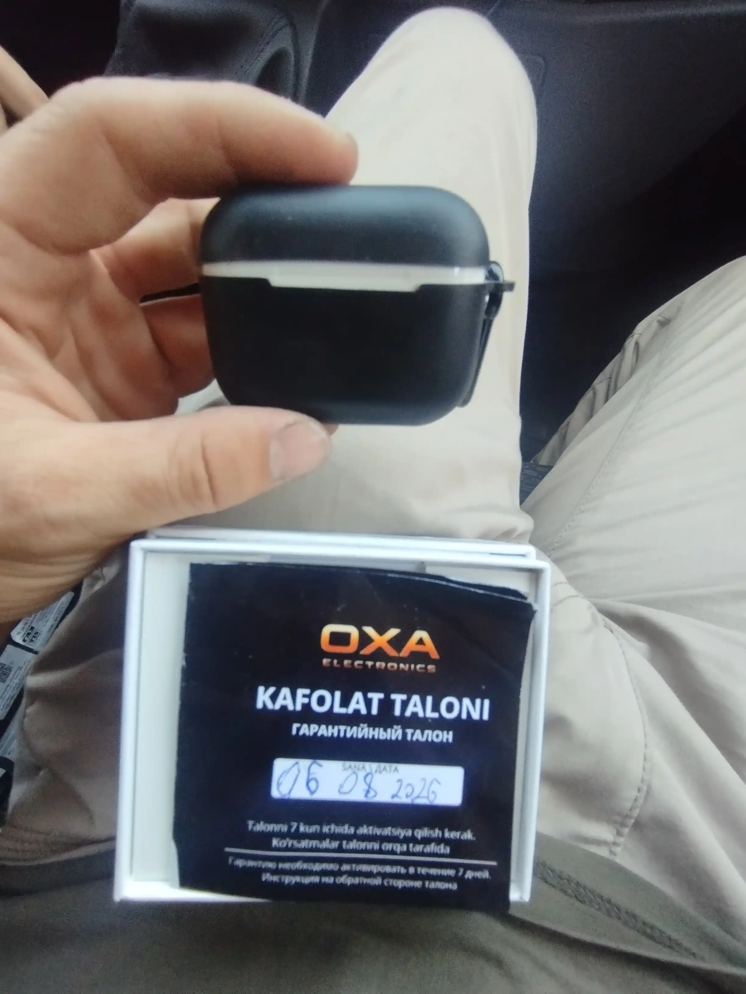 Pods Pro 3 simsiz quloqchinlari, Android va iPhone uchun Bluetooth sensorli quloqchinlar