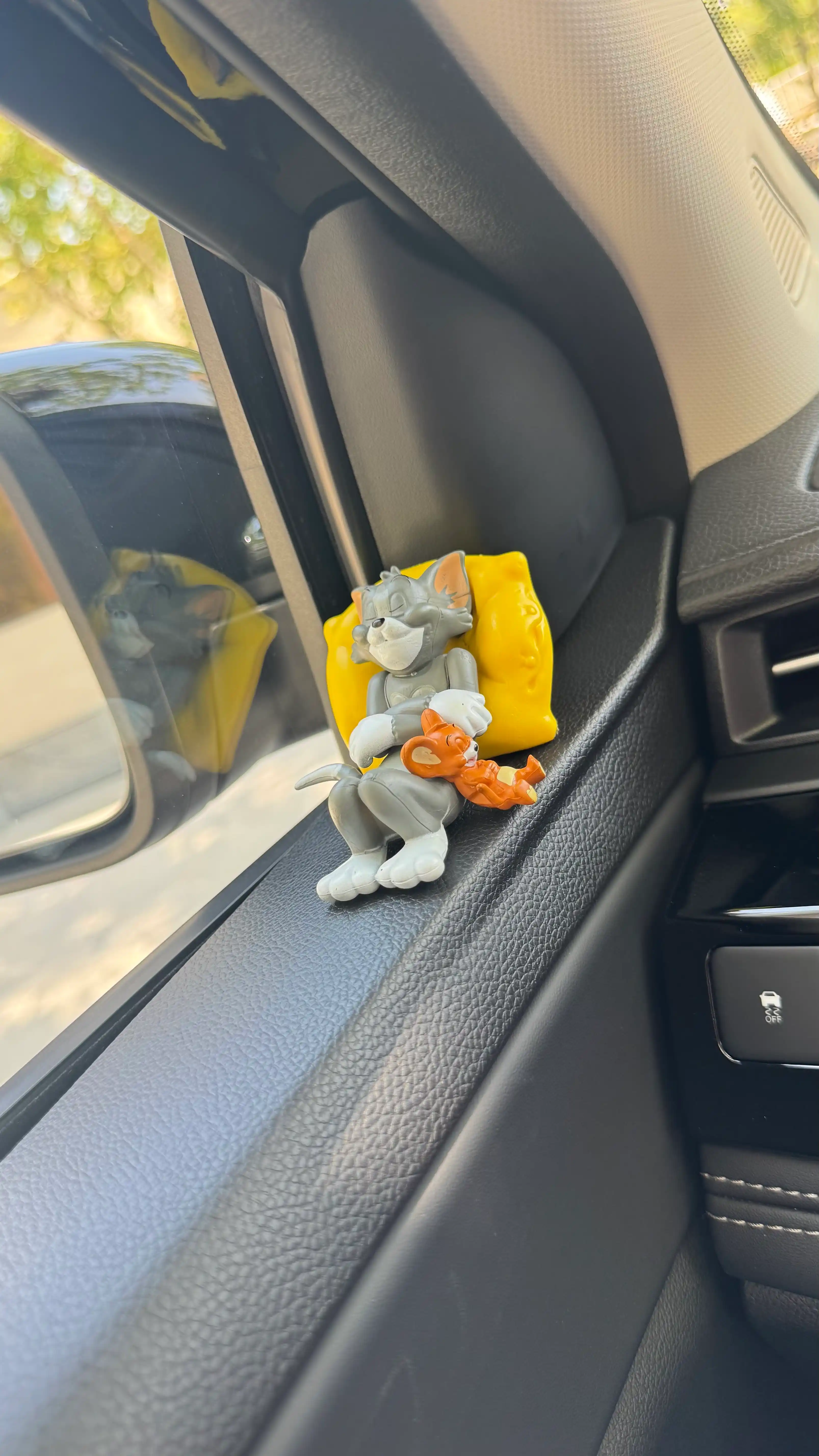 Сувенир Tom & Jerry на торпедку автомобиля, антистресс игрушка, авто аксессуары