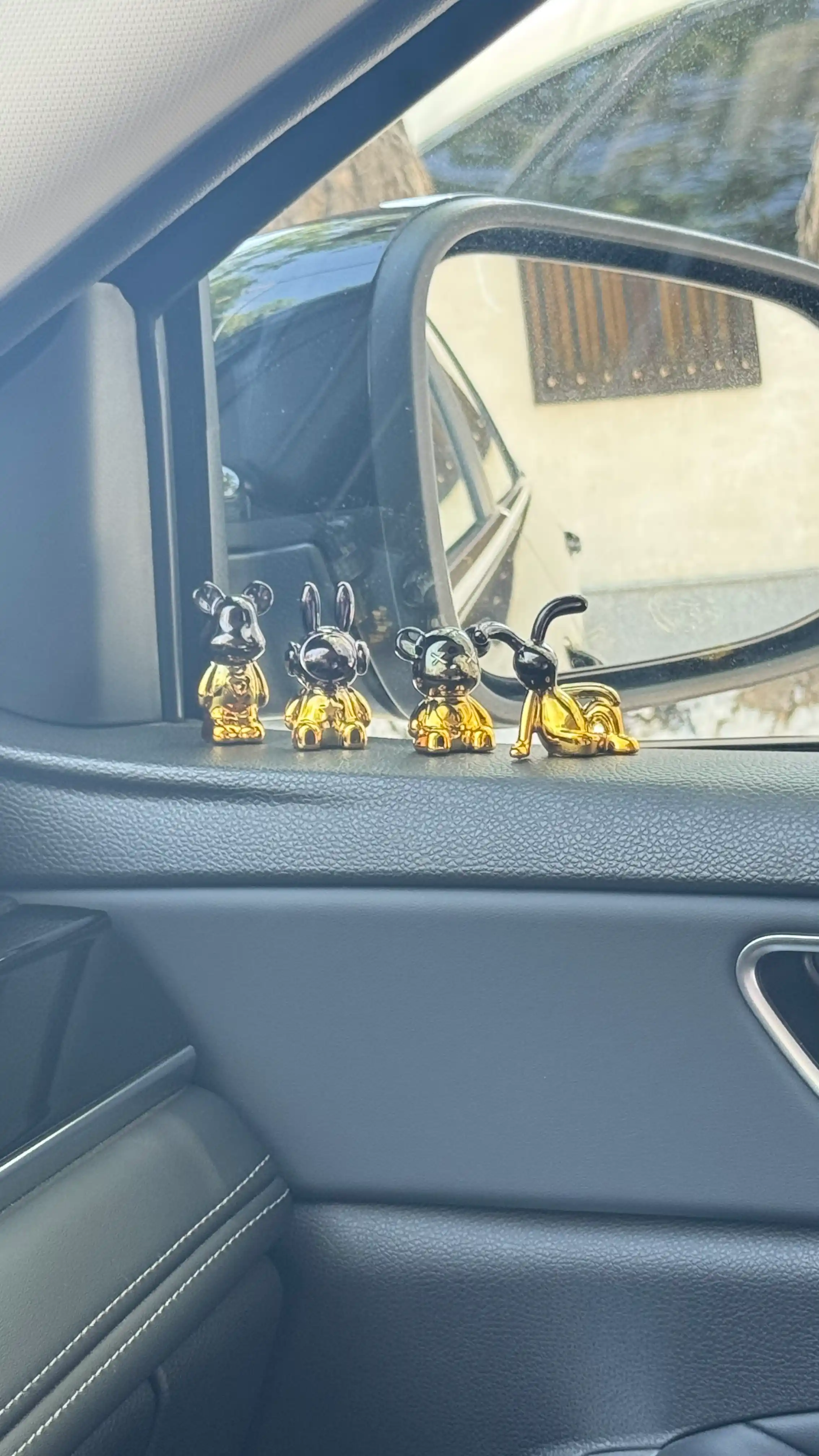 Статуэтки декоративные для дома, фигурка на панель авто, украшение в машину, в наборе 4 шт