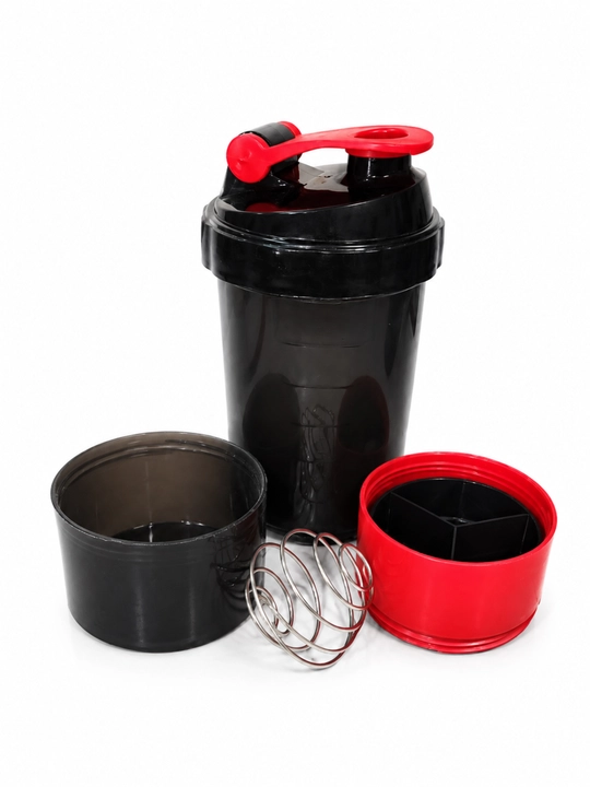 600 ml sport sheykeri. Protein va kokteyl uchun shaker. Metall aralashtiruvchi shar bilan