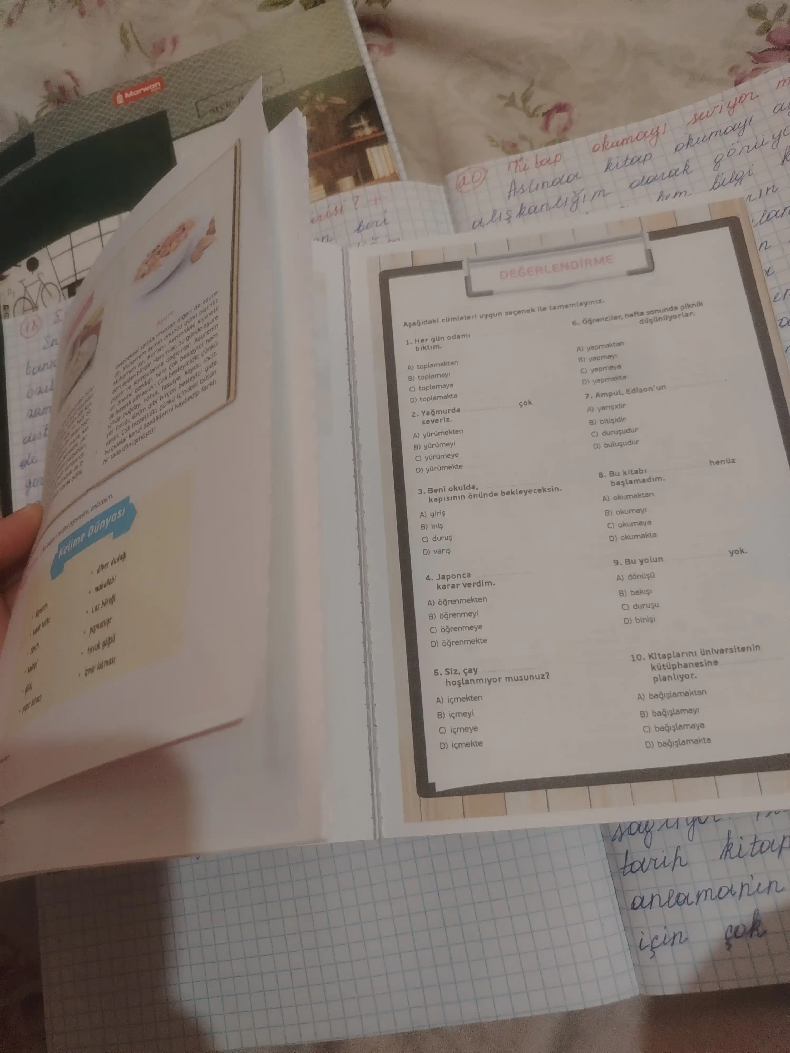 Yedi Iklim Turkish. A1, A2, B1, B2, C1, C2. Учебник и тетрадь на турецком языке