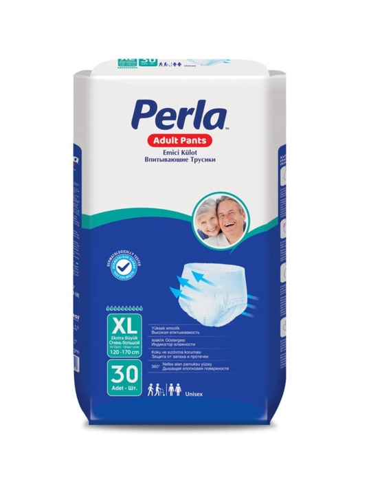 Подгузники-трусы для взрослых PERLA PANTS ECO HASTA BEZI X-Large №4, 30 шт - 