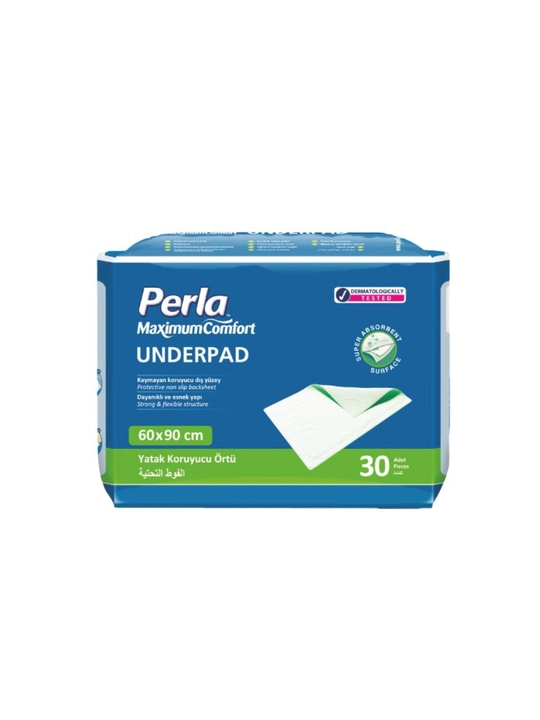Пелёнки впитывающие PERLA YATAK KORUYUCU 60×90 см, 30 шт - 