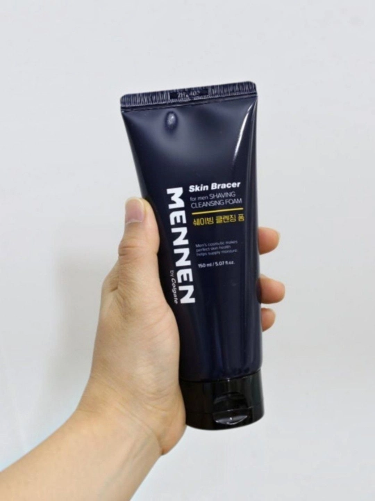 MENNEN Skin Bracer Shaving Cleansing Foam, erkaklar uchun soqol olish va yuvinish ko‘pigi - 