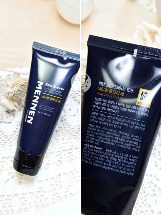 MENNEN Skin Bracer Shaving Cleansing Foam, пенка для бритья и умывания для мужчин