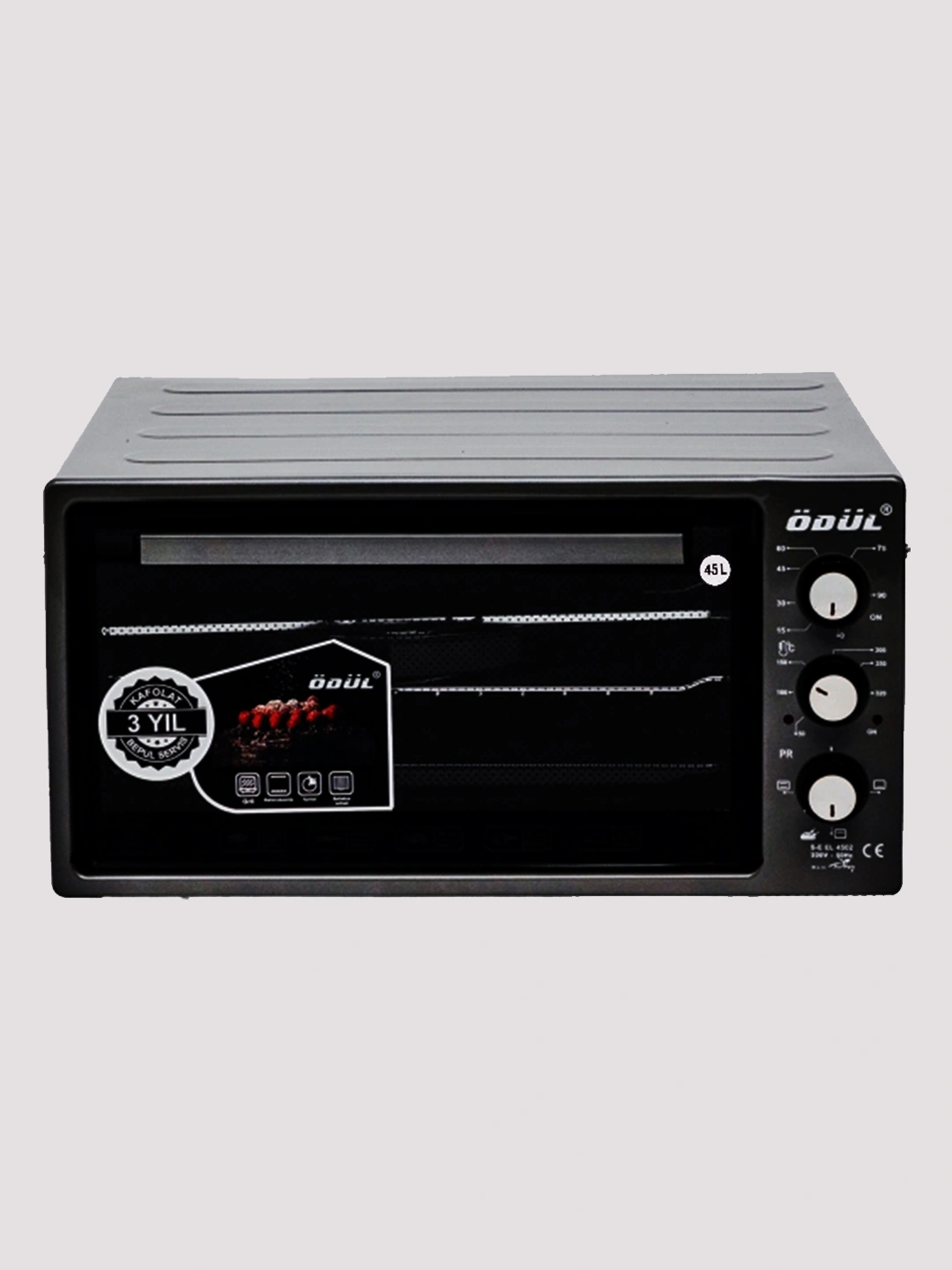 Мини печь ODUL M4501, 45 л - 