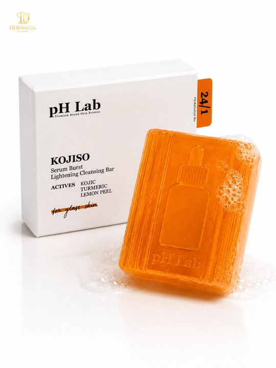 Очищающее мыло с койевой кислотой для лица и тела, pH Lab KOJISO, 50 г