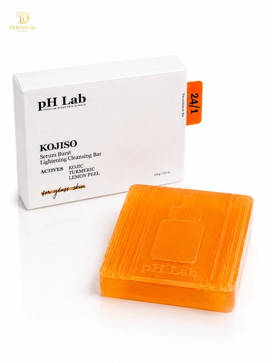Очищающее мыло с койевой кислотой для лица и тела, pH Lab KOJISO, 50 г