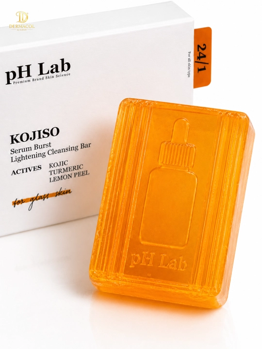 Очищающее мыло с койевой кислотой для лица и тела, pH Lab KOJISO, 50 г