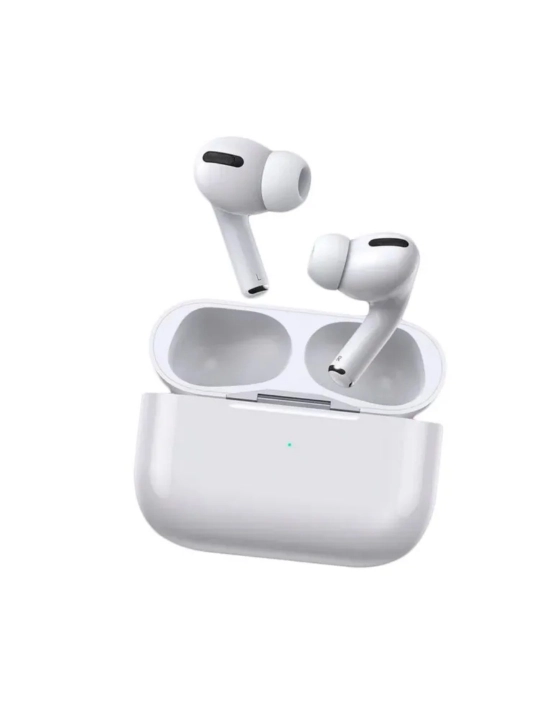 Mikrofonli simsiz quloqchinlar Bluetooth-garnitura, oq