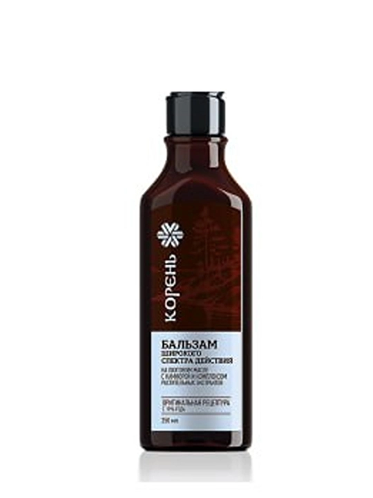 Koreh balzam, pixta bargi ekstrakti bilan, soch uchun oziqlantiruvchi balzam, 250 ml - 